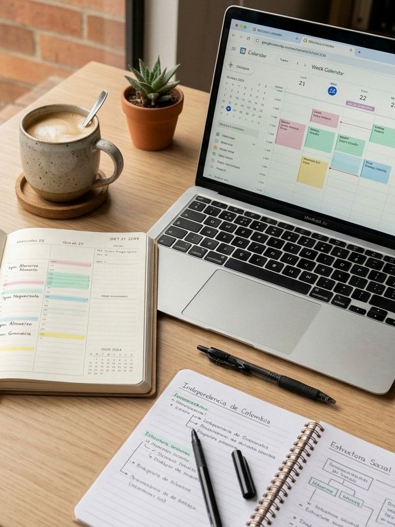 Cómo organizar un plan de estudio semanal sin morir en el intento