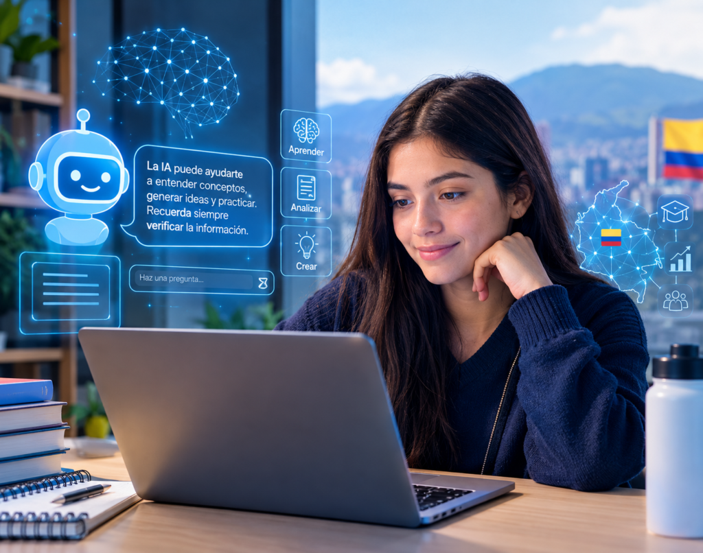 Inteligencia Artificial en Colombia: qué está cambiando y por qué aprender IA ya no es opcional
